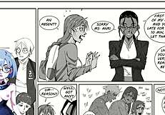 Futa girls having fun at night