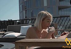 i couldn't resist sky pierce's huge cock in pov deepthroat