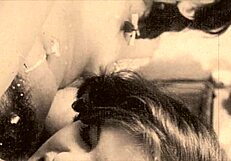 Vintage steam age threesome