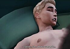 Uncle educates twink on blowjob