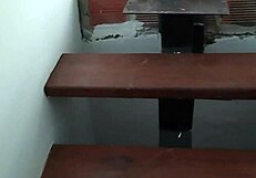 Caught stepsister smoking on rooftop, sucking me off