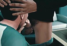 Uncle educates twink on blowjob