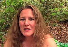 Yanks BBW Jade Cums Using Toys in the Wild