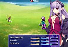 Female Demon King Fucks Sage In Cave