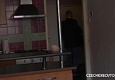 Naughty blonde couple explores emotions in reality