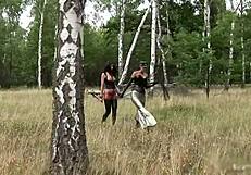 i watch two hot girls painting each other