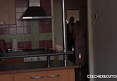 Naughty blonde couple explores emotions in reality