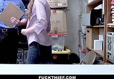 Teen Feels Deep Regret After Getting Caught Stealing Sex Toy And Punished With Big Cock