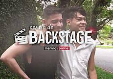 Behind The Scenes With Rodrigo Weeh And Naughty Teens In Backroom Oral