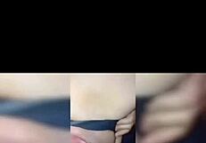 Latina milf spreads huge ass for amateur sex