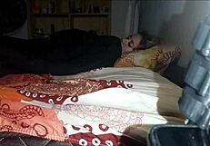 Hot homemade video of old and young couple in action