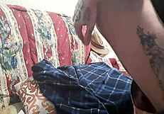 Watch Melvin C Masturbate In This Gay Scene!