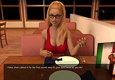 Aby’s Car Blowjob to Alex With Full Swallow