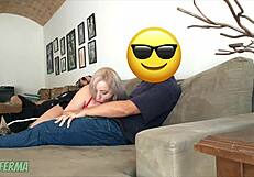 Unfaithful wife fucks friend next to cuckold