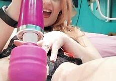 actriz gemma gomory probando unas bolas chinas