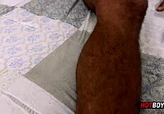 I convinced the tattooed teen to sit on my big cock.