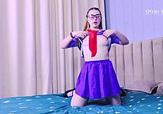 Nerdy College Girl Tricks Guy Into Losing No Nut November With Rough Fucking And Huge Facial