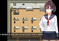 deixando um garoto do colegio estudar o corpo feminino na biblioteca