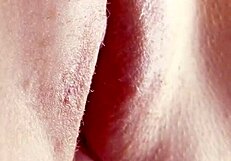 Watch That Tight Shaved Pussy Get Licked And Fingered To Orgasm In Close Up!