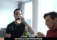 Ryan Jacobs and Collin Lust Suck Stepdads in Taboo 4some