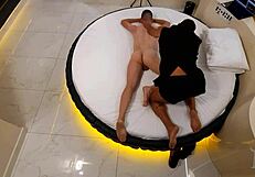 마사지가 애널로 변함, 큰 자지