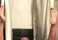 i enjoy extreme gay enema and shower masturbation