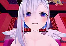 Amane Kanata And Tokoyami Towa Experience Intense Sex And Creampie In POV Hentai