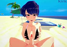 i watch shuuko komi's intense sex in pov hentai, she cant communicate