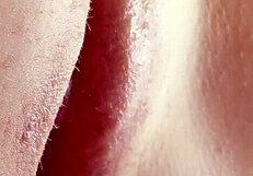 Watch That Tight Shaved Pussy Get Licked And Fingered To Orgasm In Close Up!