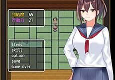 deixando um garoto do colegio estudar o corpo feminino na biblioteca