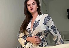 I caught my stepmother cumming hard in her bedroom