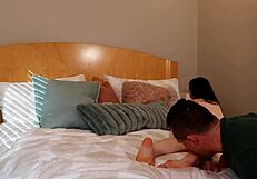 Brittany Shae's Toes and Feet Covered in Cum During Footjob