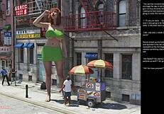 Big Apple 11. rész mutat 3D rajzfilm dugást