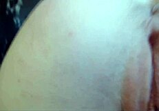 Young Girl Fingers Glass Dildo