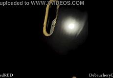 I sucked a stranger's huge dick at the glory hole and got a facial 😏