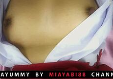 Creampie Fuck with Thai Student Bent Over in Wild Doggystyle!