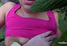 Intriguing czech teen gets tempted in shopping centre for anal blowjob and POV fuck