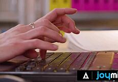 Joymii - Nikki Fox Lives Office Fantasy With Monster Cock