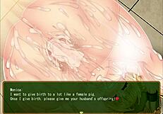 Monica's titillating task as a tsundere wife