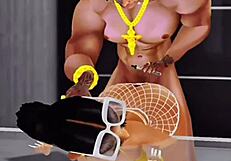 I turned her Fortnite game into a wild fuck night with squirting and big ass action.