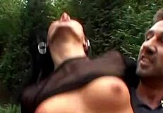 watch her asshole get fucked wide open, then she slurps the cum