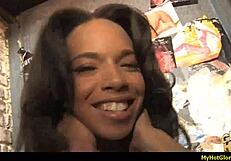 Check out this amazing interracial gloryhole blowjob