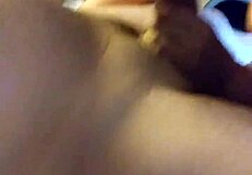 Is Jillian deepthroating that huge cock at home?