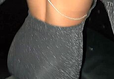 Young tight pussy gags on fisting and deepthroat with old husband in swinger fun