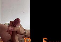 Bisexual twink enjoying solo gay pleasure, gozando intensely