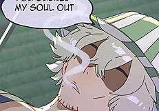 Uncensored Bleach hentai with Yoruichi's big ass.