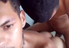 Young and straight bodybuilder gets his ass fucked by a hung Brazilian in a bareback video