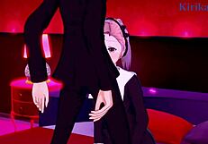 Miko Ino, Tsubame Koyasu, Yu Ishigami dalam Seks Liar Kaguya-sama Hentai