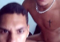 Brazilian Novinho Drills My Tight Ass in Outdoor Bisexual Fun