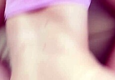 Sweet step sister fantasy roleplay ends in cum mouth